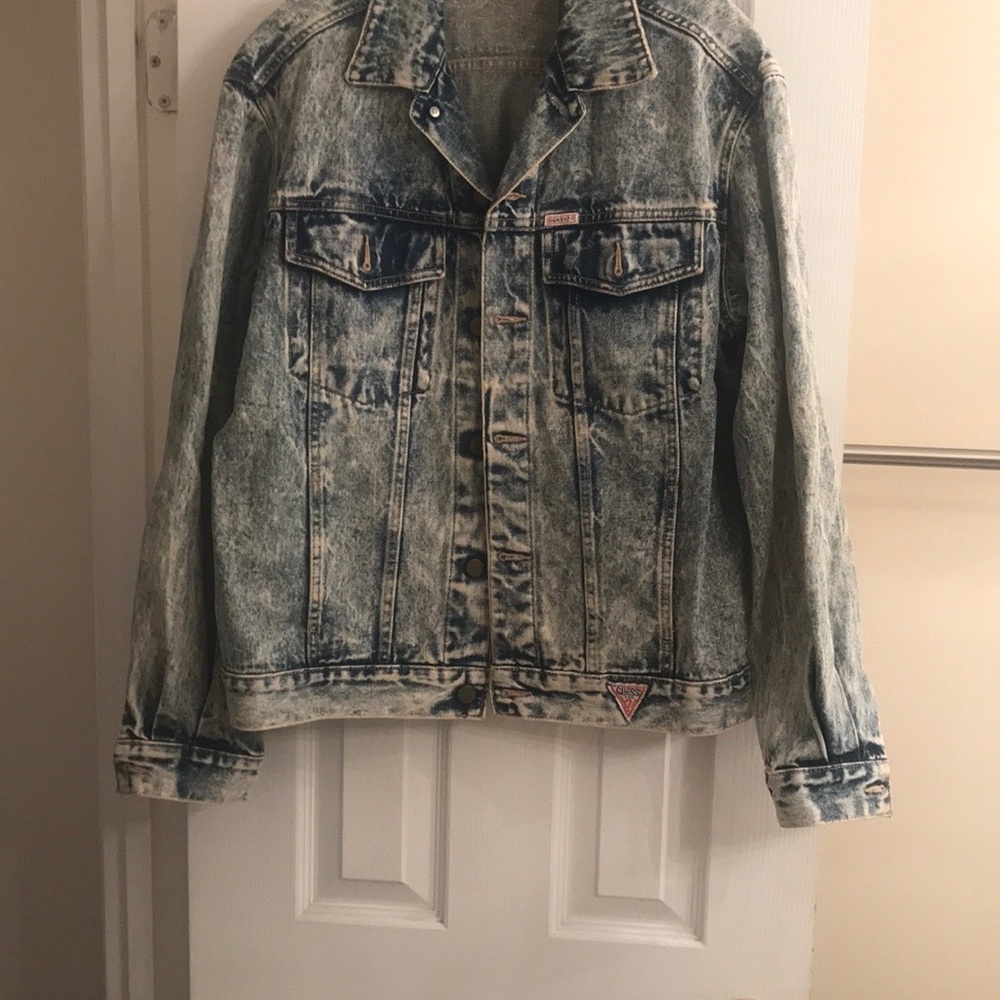 Vintage 70’s GUESS Georgeo Marciano Jean Jacket Size Large